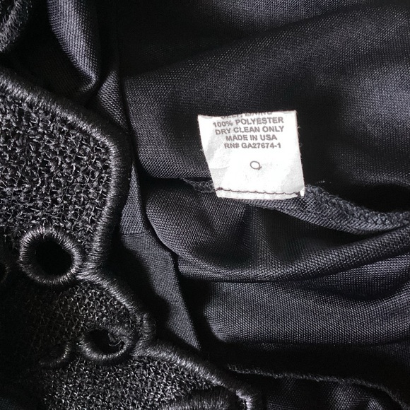 Eva Franco Jamila Dress - Black Vine Woman’s Size 2 New With Tags - Picture 11 of 16